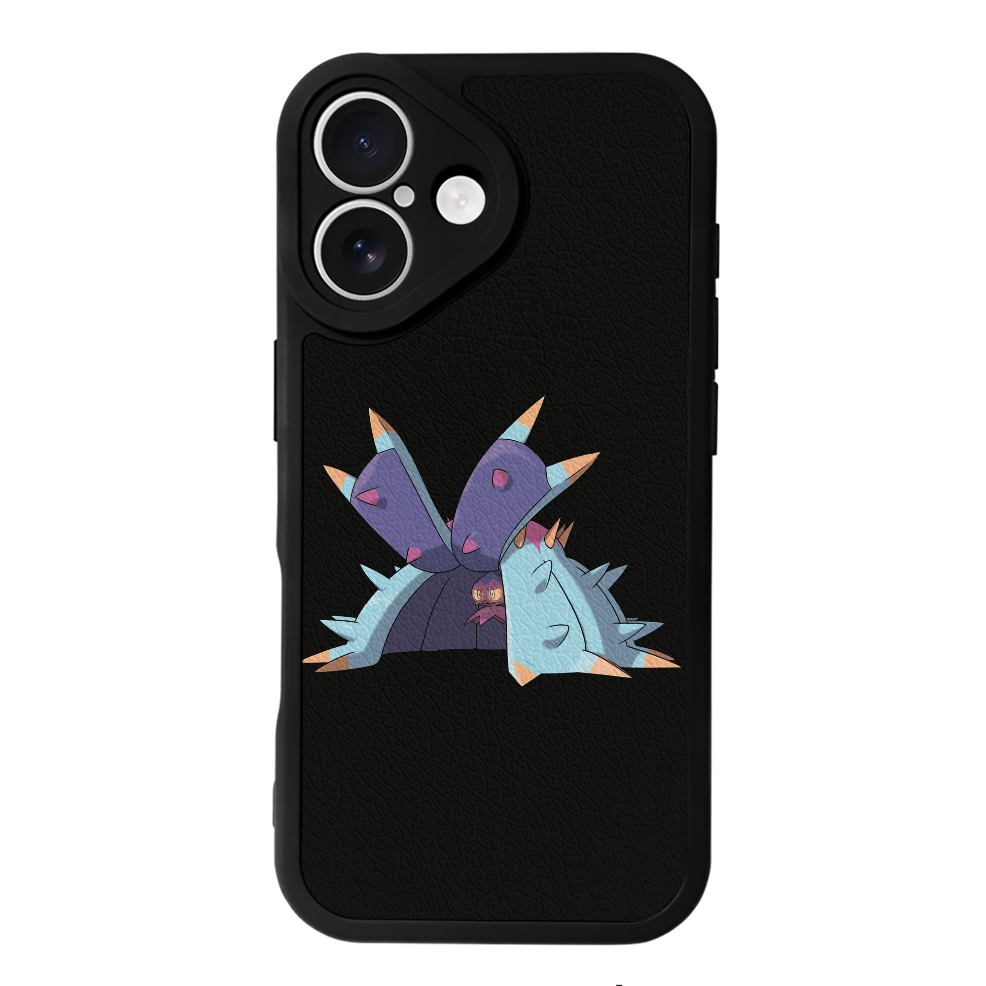 （画像用） ポケットモンスター Pokémon 【iPhone 16シリーズ対応】シリコンスマホケース（レザー調） 材質：シリコン